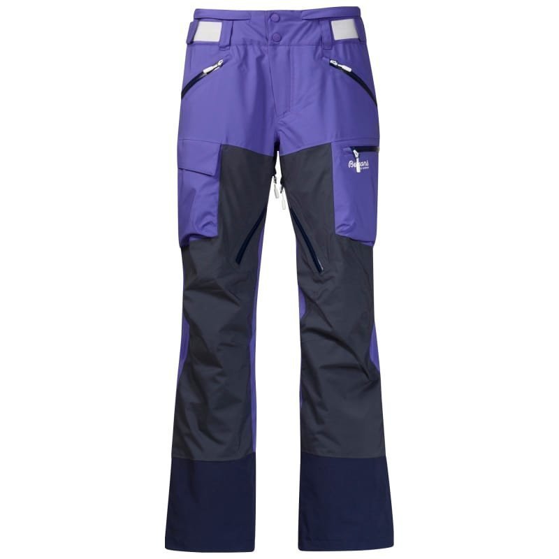 Bergans Hafslo Insulated Lady Pant L Funky Purple/Night Blue/White