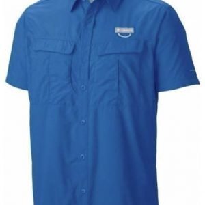 Columbia Cascades Explorer Short Sleeve Shirt Sininen XL