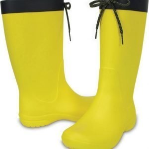 Crocs Freesail Rain Boot Women's Lemon USW 9