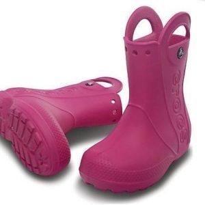 Crocs Kids Handle It Rain Boot Fuksia C10