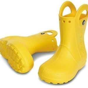 Crocs Kids Handle It Rain Boot Keltainen C10