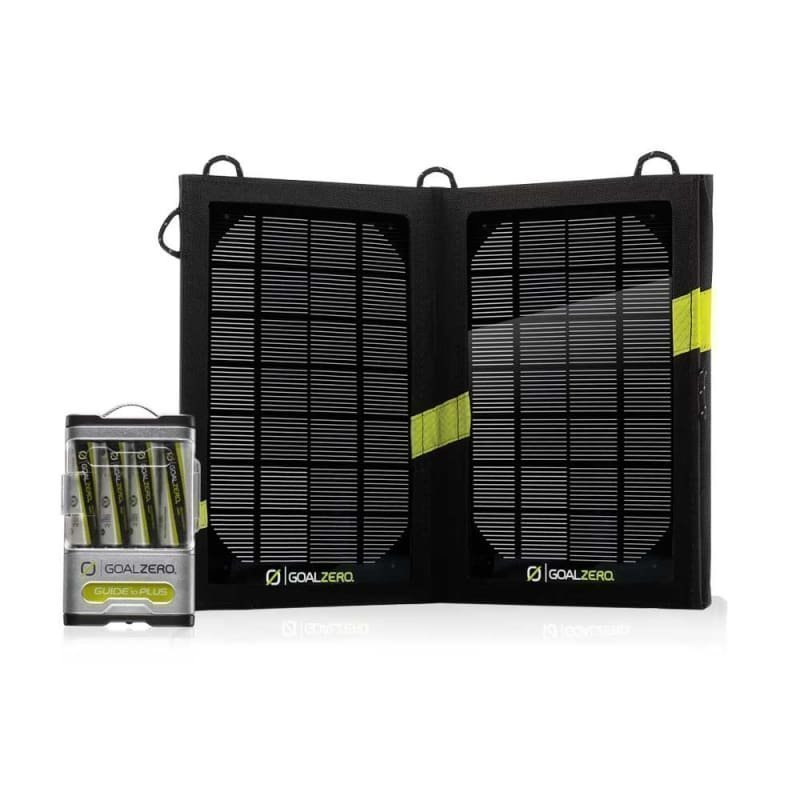 GoalZero Guide 10 Plus Solar Recharging