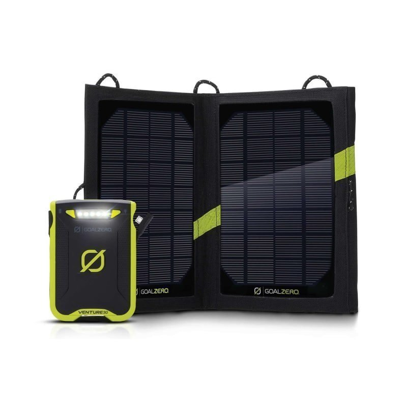 GoalZero Venture30 Solar Recharging Kit 1SIZE Black