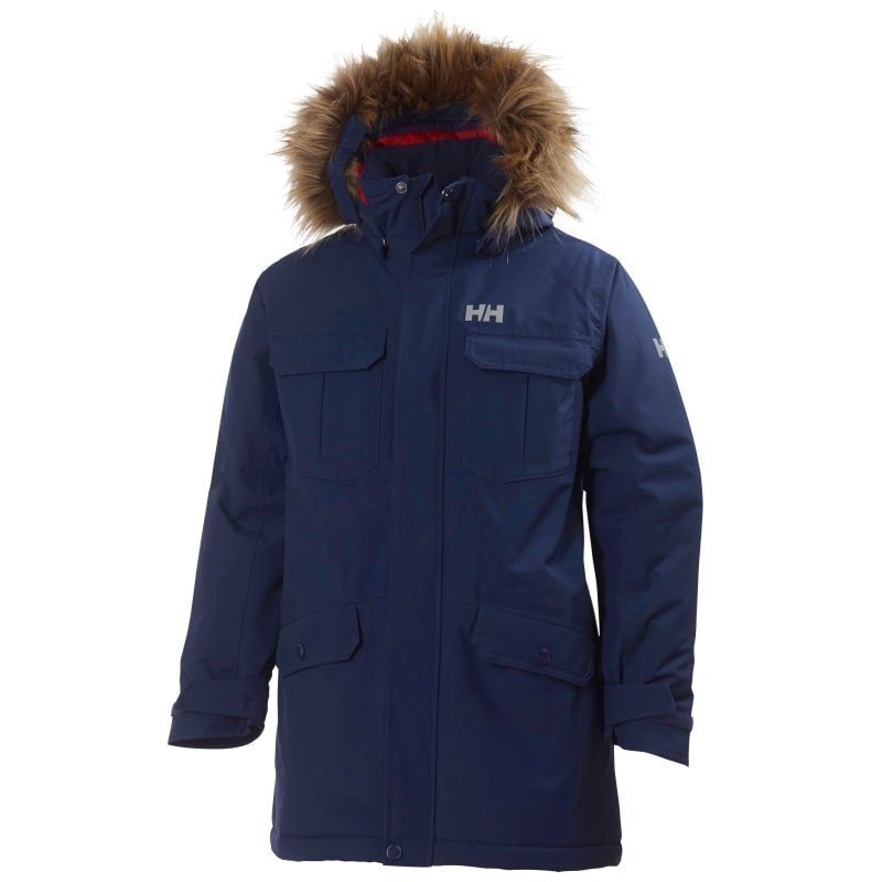 Helly Hansen Jr Legacy Parka 152 Evening Blue