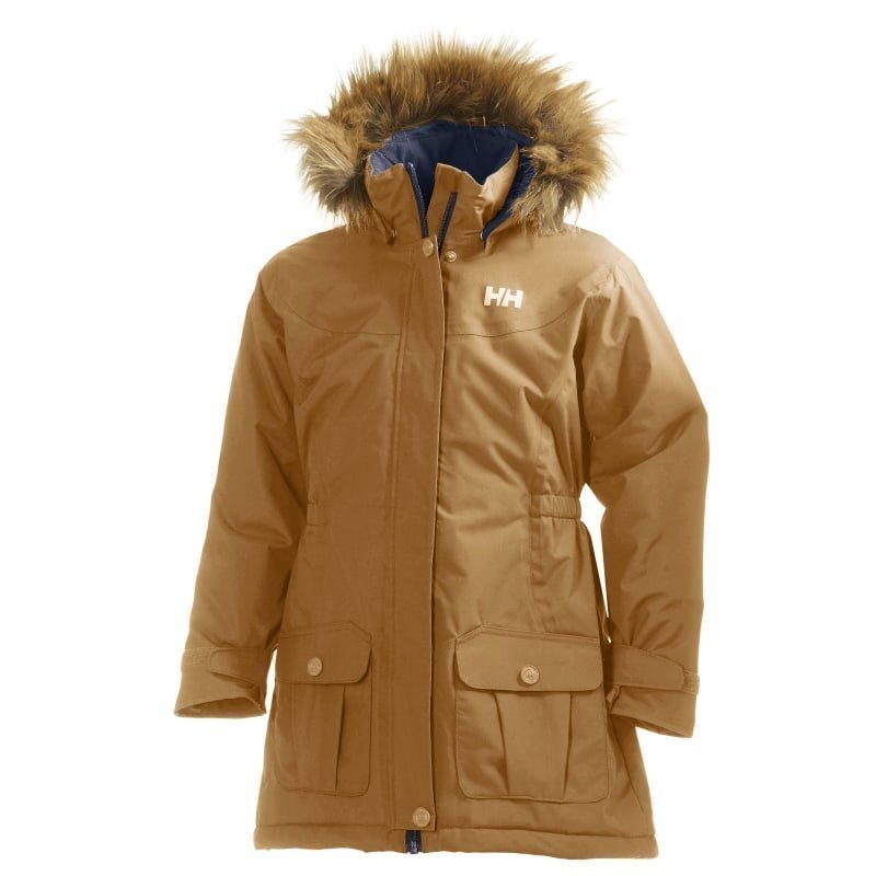 Helly Hansen Jr Stella Parka 152 Brunette Brown