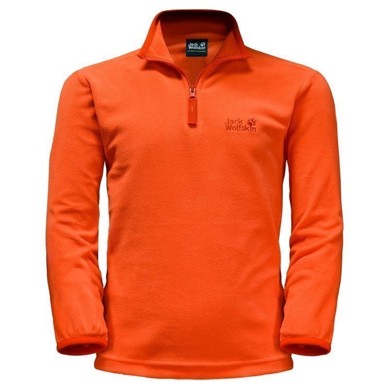 Jack Wolfskin Gecko Nanuk Half Zip Kids 152 Flame Orange