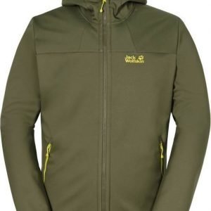 Jack Wolfskin Grand Valley Softshell Jkt M Oliivi XXL