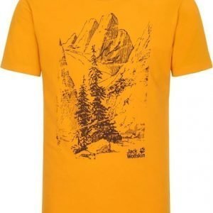 Jack Wolfskin Mountain T M Keltainen L