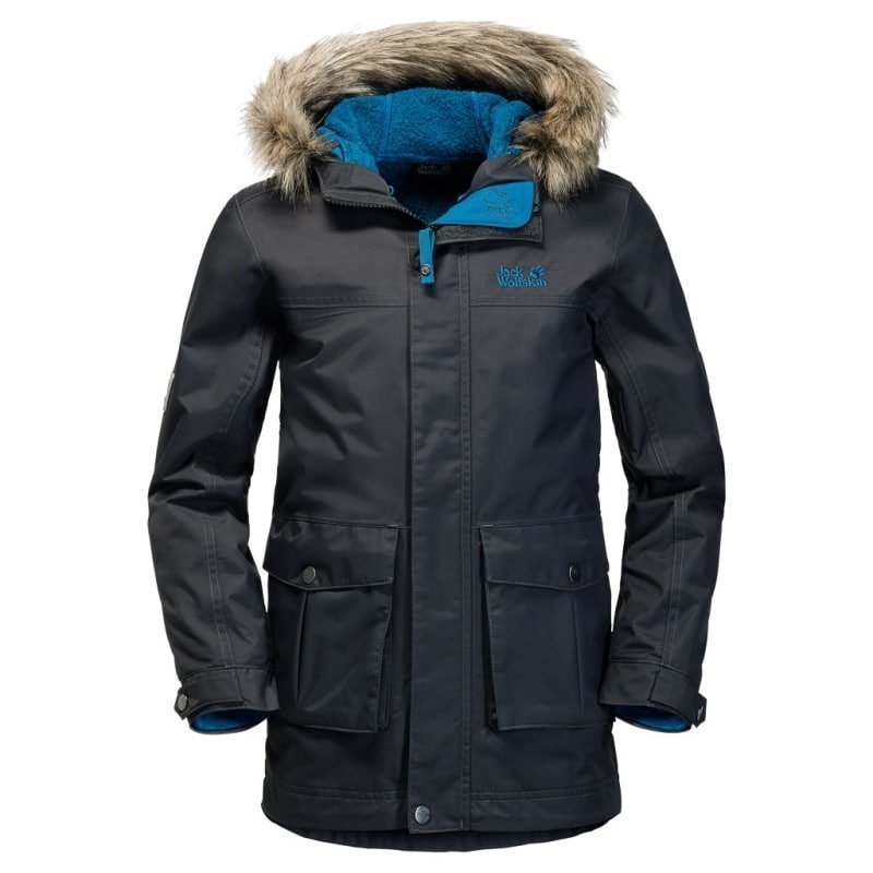 Jack Wolfskin Rhode Island Parka Boys 116 Phantom