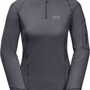 Jack Wolfskin Silver Sky Half Zip Ruskea L