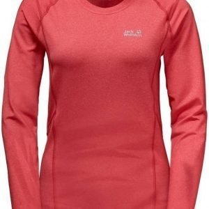 Jack Wolfskin Silver Sky Longsleeve Punainen XL