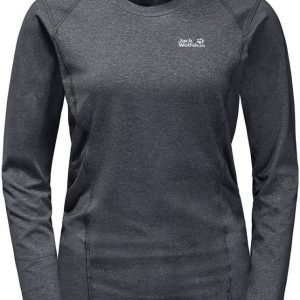 Jack Wolfskin Silver Sky Longsleeve Ruskea XS