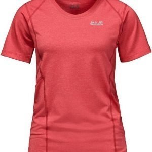 Jack Wolfskin Silver Sky T-Shirt Punainen XL