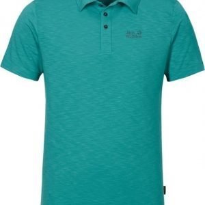 Jack Wolfskin Travel Polo 2 M Turkoosi L