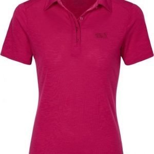 Jack Wolfskin Travel Polo 2 Punainen L