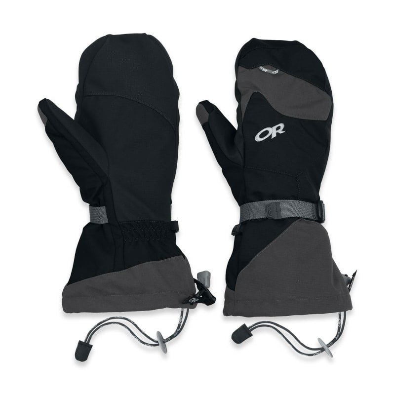 Outdoor Research Meteor Mitts XL BLACK/CHARCO