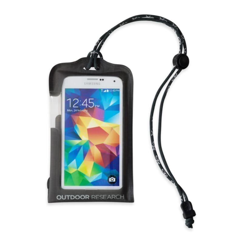 Outdoor Research Sensor Dry Pocket Premium Smartphone LARGE Charcoal