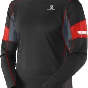 Salomon Agile LS Men Musta M