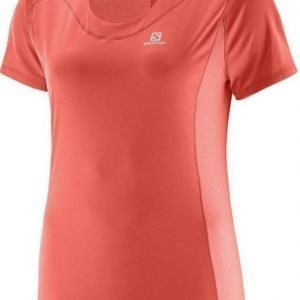 Salomon Agile SS Tee W Coral M