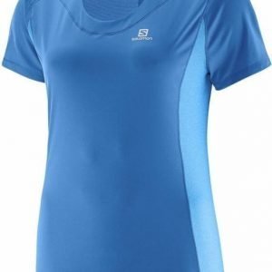 Salomon Agile SS Tee W Vaaleansininen M