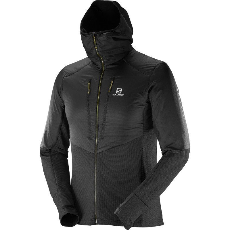 Salomon Drifter Air Mid Hoodie M M Black