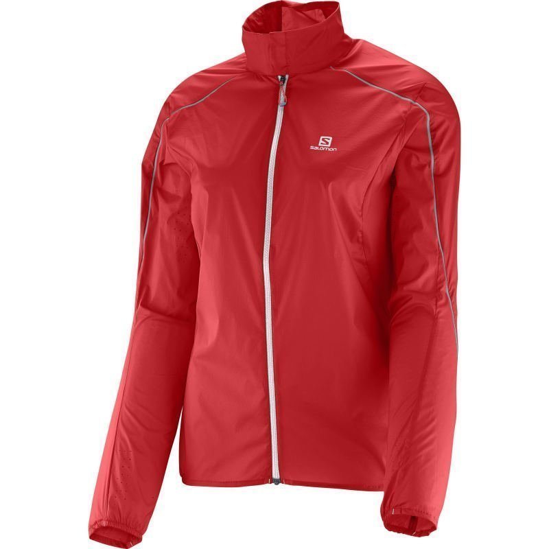 Salomon S-Lab Light Jacket Women's L Racing Red