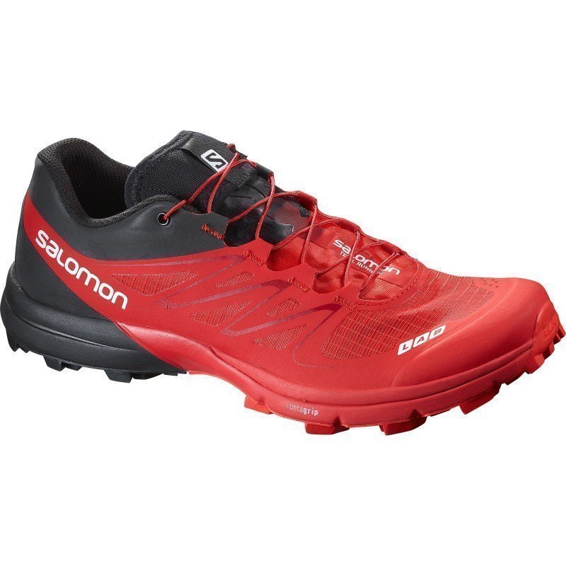 Salomon S-Lab Sense 5 Ultra Sg UK 11 RACING RED / BLACK / WHITE