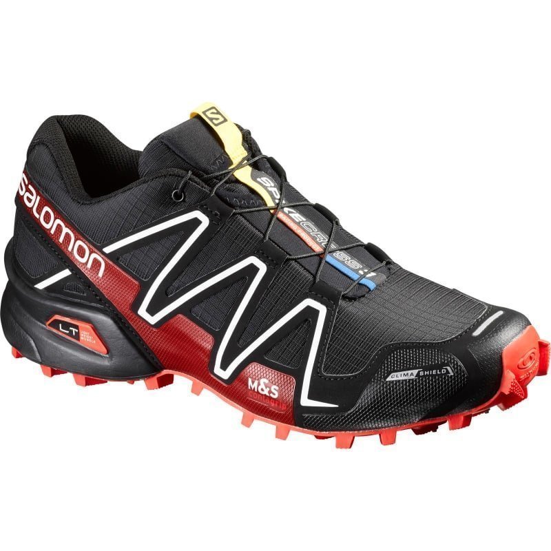 Salomon Spikecross UK 11.5/EU 46 2/3 BLACK / RADIANT RED / WHITE