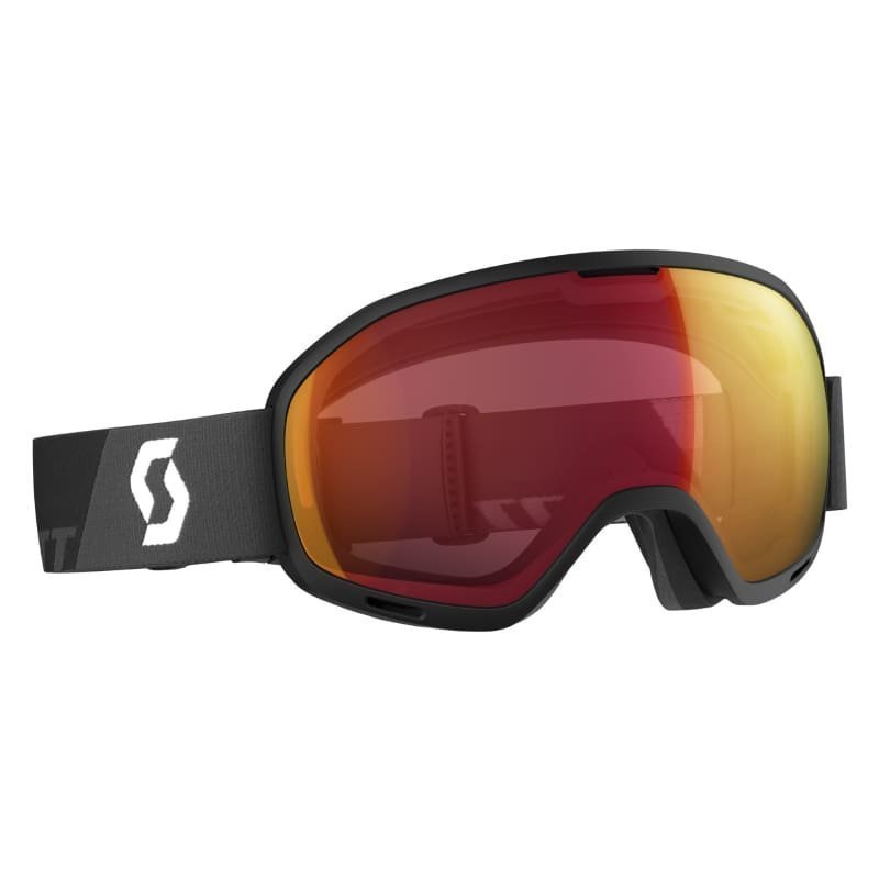 Scott Goggle Unlimited II OTG 1SIZE Black/Illuminator Red Chrome