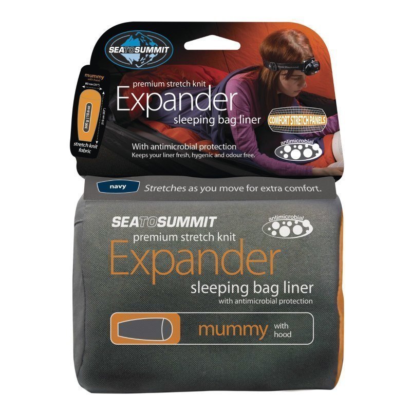 Sea to summit Expander Liner Mummy Navy Blue