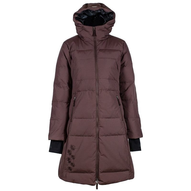 Skhoop Long Down Jacket L French Roast