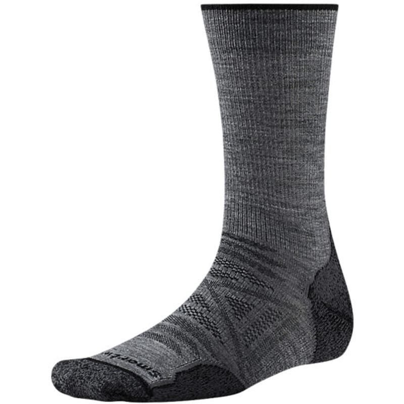 Smartwool Men's PhD Outdoor Light Crew XL (>46) Medium Grey