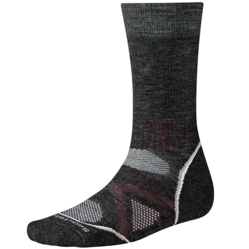 Smartwool Men's Phd Outdoor Medium Crew M (38-41) Charcoal