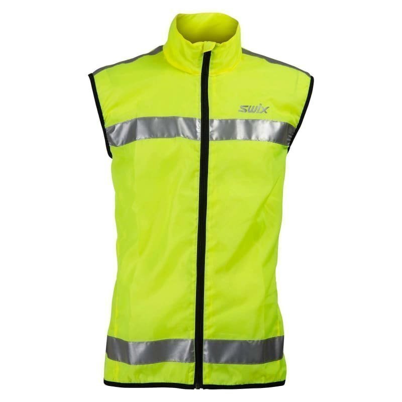 Swix Flash Reflective Vest Unisex XS Yellow