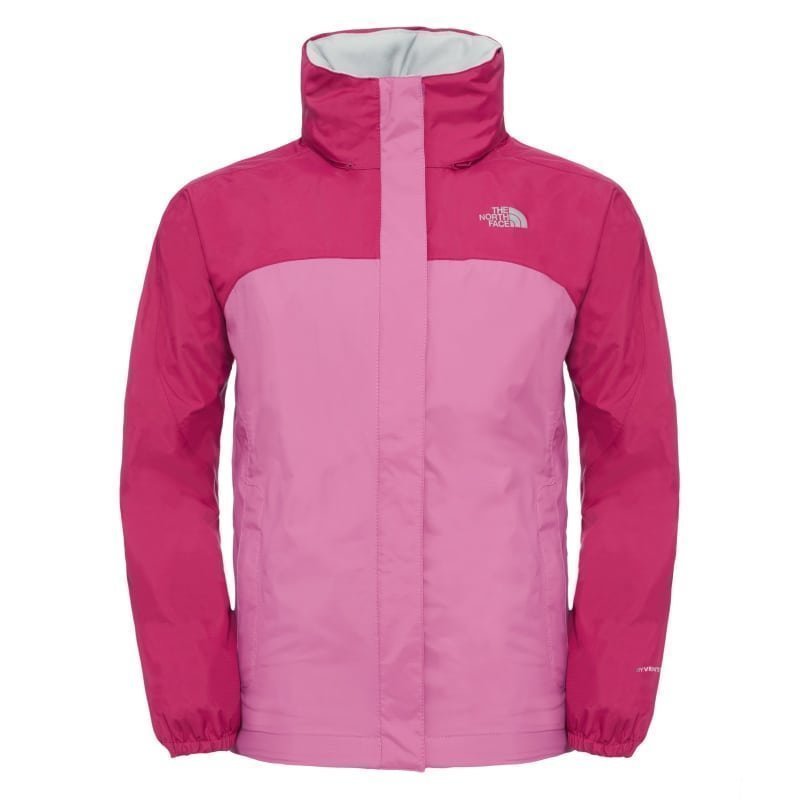 The North Face Girl's Resolve Reflective Jacket S Roxbury Pink/Wisteria Purple