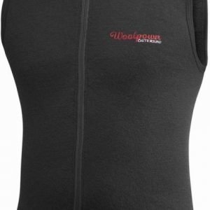 Woolpower Vest 400 Musta S